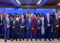 Ministro dos Recursos Minerais, Petróleo e Gás, Diamantino Azevedo, com os associados do Bloco Zero