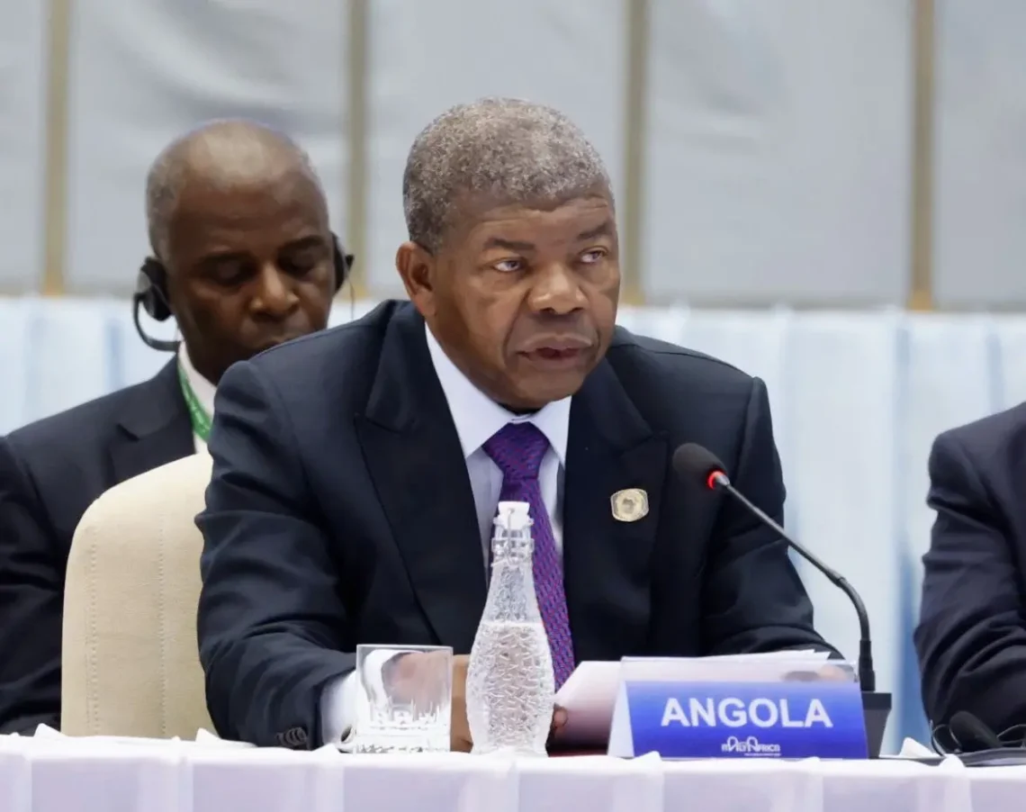 Presidente da República, João Lourenço , na cimeira Itália-África