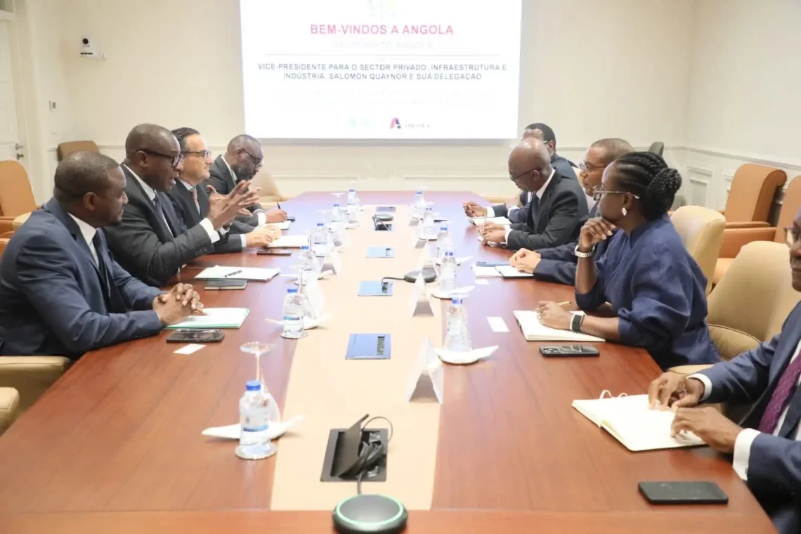 Reunião do BAD com o ministro de Estado para a Coordenação Económica, José de Lima Massano