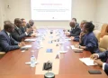 Reunião do BAD com o ministro de Estado para a Coordenação Económica, José de Lima Massano
