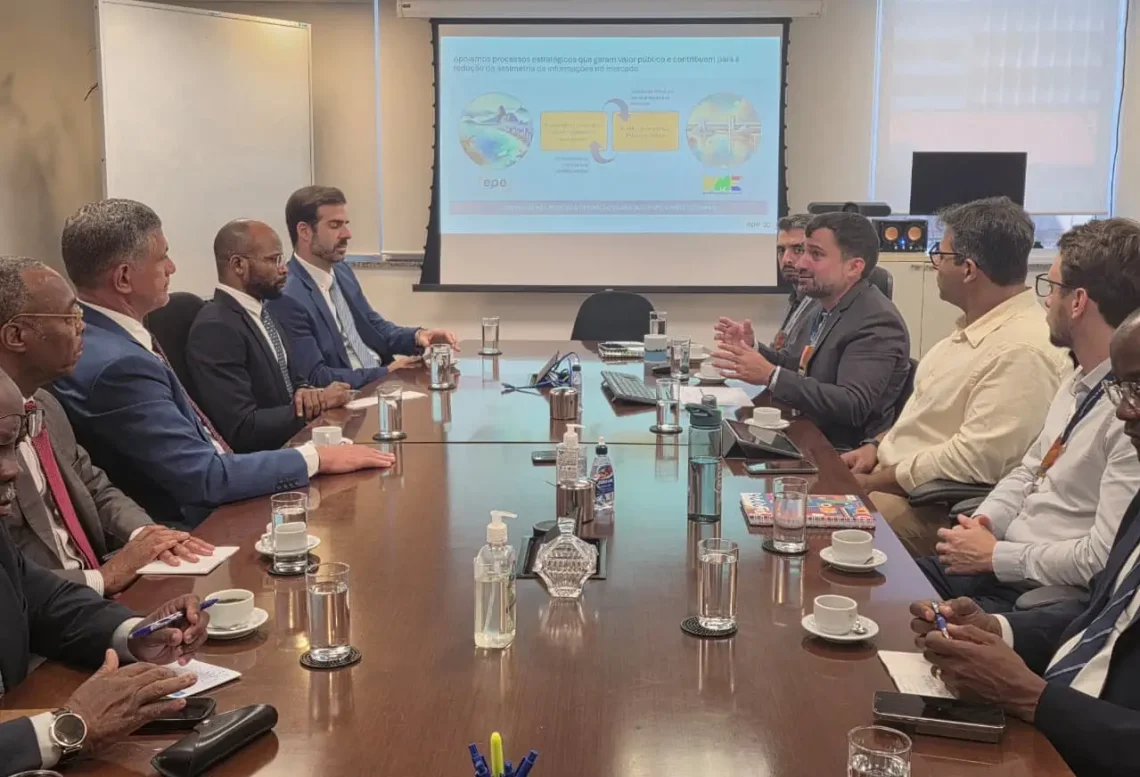 Reunião da delegação angolana com responsáveis da Empresa de Pesquisa Energética