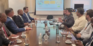 Reunião da delegação angolana com responsáveis da Empresa de Pesquisa Energética