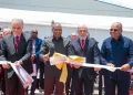 Inauguração da fábrica de óleo alimentar, em Luanda