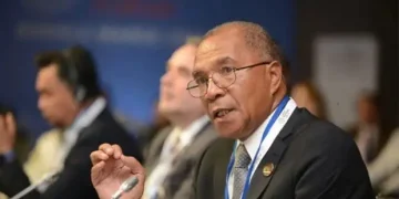 Secretário executivo do Corredor do Lobito, Amadeu Leitão, no Fórum em Viena de Áustria